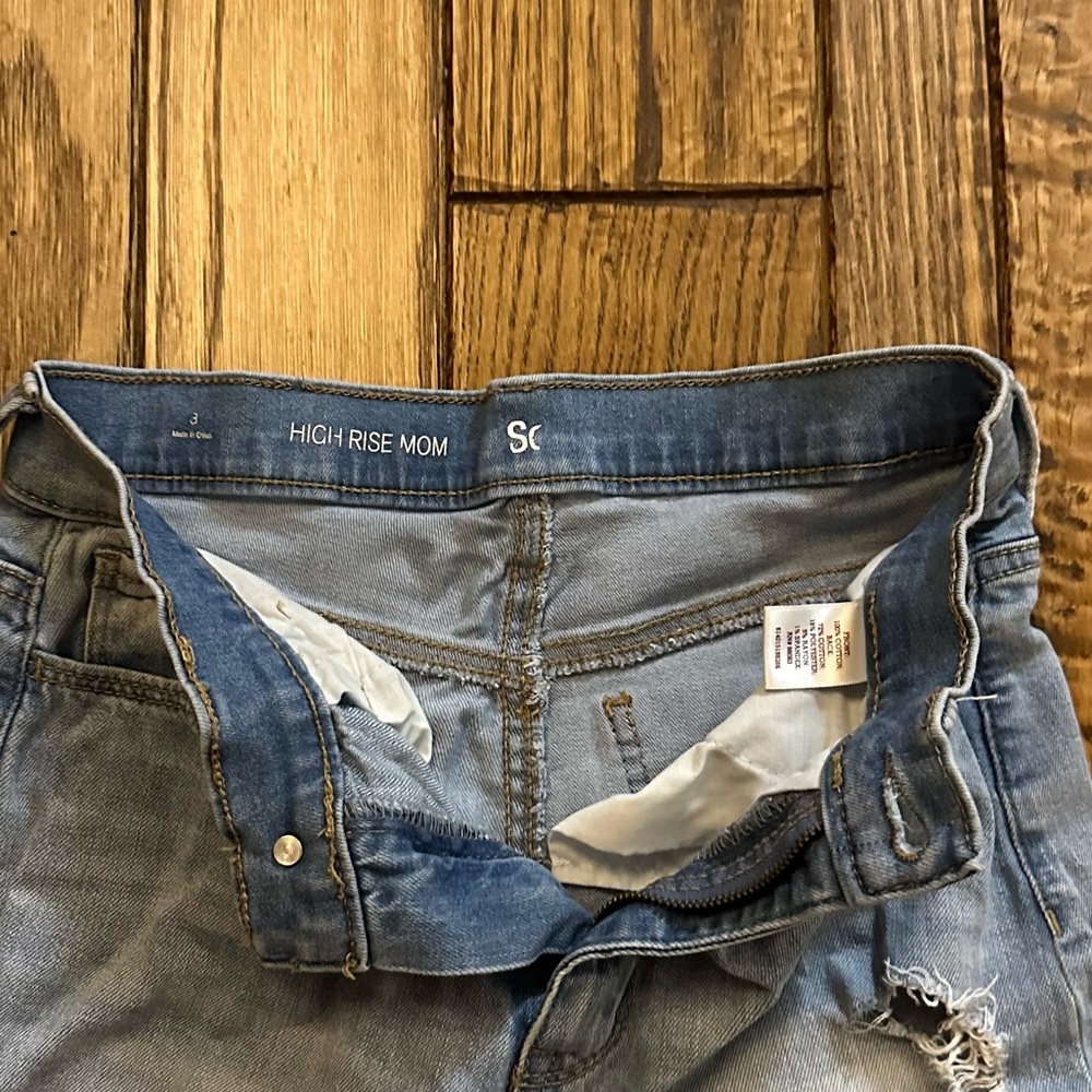 high rise jeans